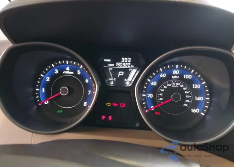 2012 Hyundai Elantra Limited z USA, uszkodzony, nr VIN 5NPDH4AE2CH086432